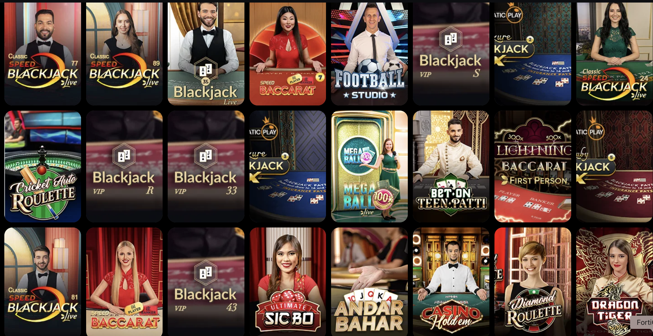 Игровые шоу в live казино Покербет